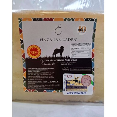 Comprar Online Queso Manchego Selección Finca la Cuadra | Queso Manchego Selección Finca la Cuadra Gourmet