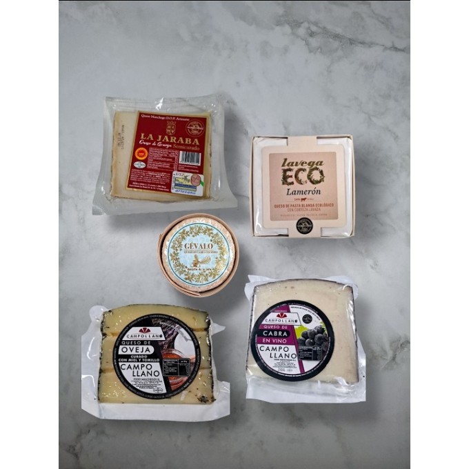Tabla de Quesos de España Gourmet | Comprar Online Tabla de Quesos de España